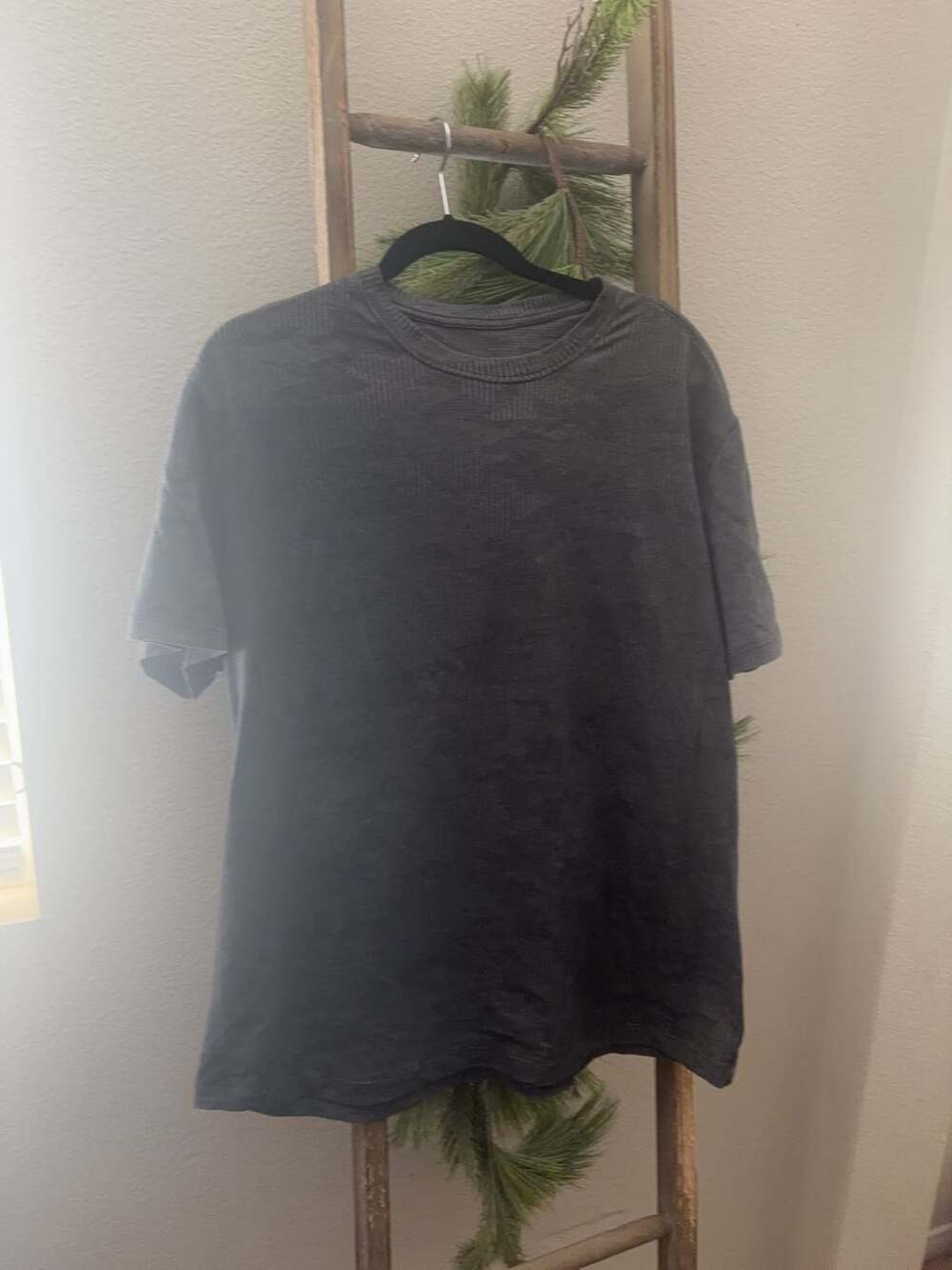 Lululemon Metal Vent Tech Short Sleeve Shirt Camo Grey